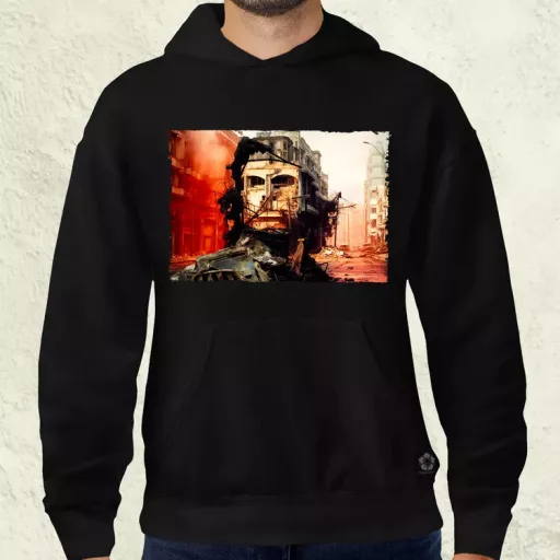 Pareidolia Che Guevara város fantázia v5 férfi pulóver