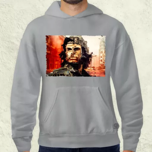 Pareidolia Che Guevara város fantázia v5 férfi pulóver