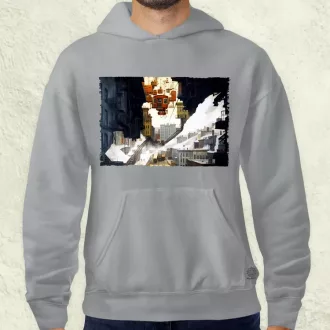   Pareidolia Marilyn Monroe város fantázia v1 férfi pulóver