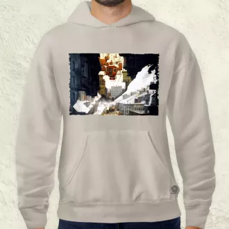   Pareidolia Marilyn Monroe város fantázia v1 férfi pulóver