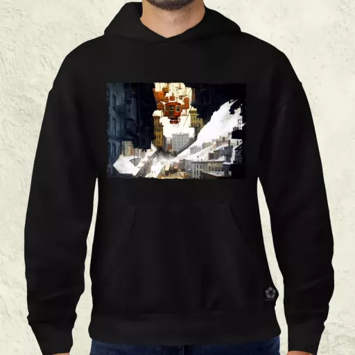 Pareidolia Marilyn Monroe város fantázia v1 férfi pulóver