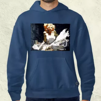   Pareidolia Marilyn Monroe város fantázia v1 férfi pulóver