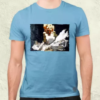Pareidolia Marilyn Monroe város fantázia v1 férfi póló