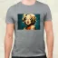 Pareidolia Marilyn Monroe város fantázia v4 férfi póló