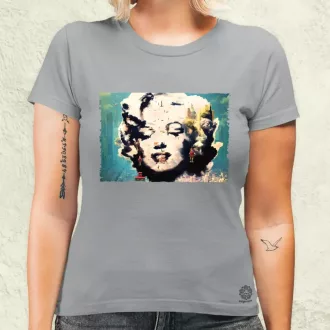 Pareidolia Marilyn Monroe város fantázia v5 női póló