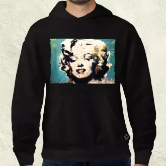   Pareidolia Marilyn Monroe város fantázia v5 férfi pulóver