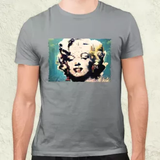 Pareidolia Marilyn Monroe város fantázia v5 férfi póló