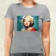 Pareidolia Marilyn Monroe város fantázia v6 női póló