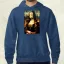 Pareidolia Mona Lisa város fantázia v1 férfi pulóver