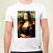 Pareidolia Mona Lisa város fantázia v1 férfi póló