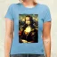 Pareidolia Mona Lisa város fantázia v2 női póló