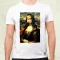 Pareidolia Mona Lisa város fantázia v2 férfi póló