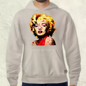 Pop art Marilyn Monroe v1 férfi pulóver