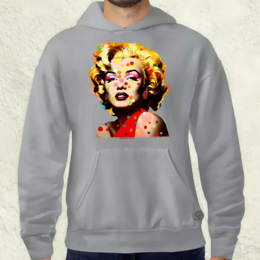 Pop art Marilyn Monroe v1 férfi pulóver