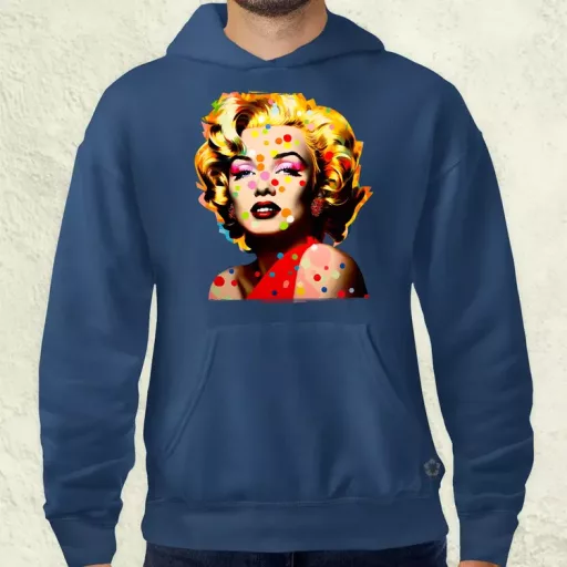 Pop art Marilyn Monroe v1 férfi pulóver