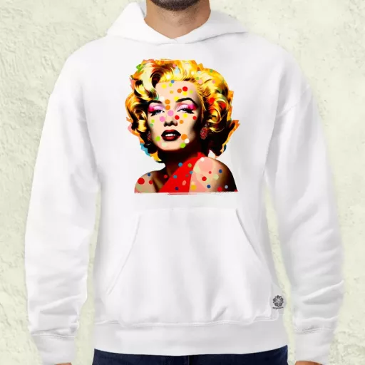 Pop art Marilyn Monroe v1 férfi pulóver