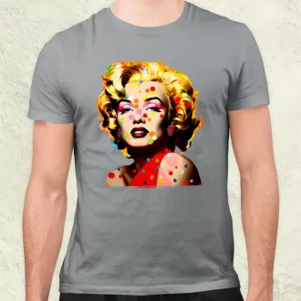 Pop art Marilyn Monroe v1 férfi póló