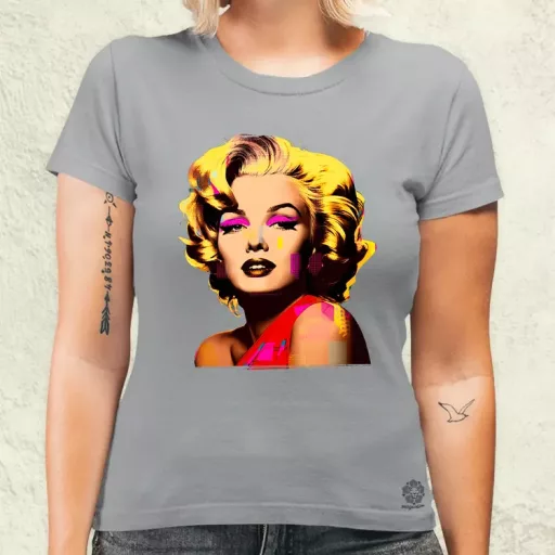 Pop art Marilyn Monroe v2 női póló