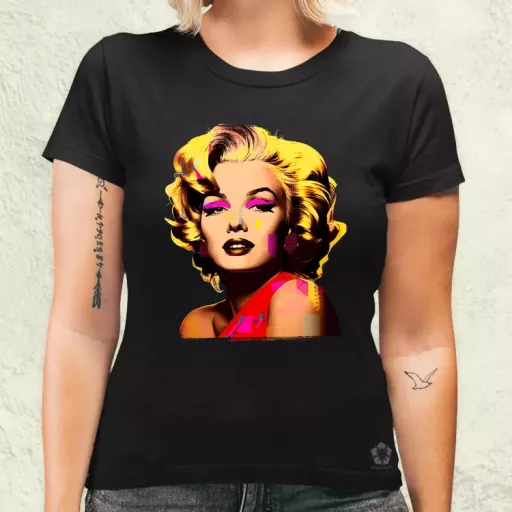 Pop art Marilyn Monroe v2 női póló