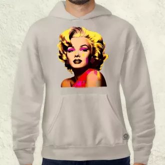 Pop art Marilyn Monroe v2 férfi pulóver