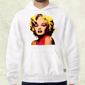 Pop art Marilyn Monroe v2 férfi pulóver