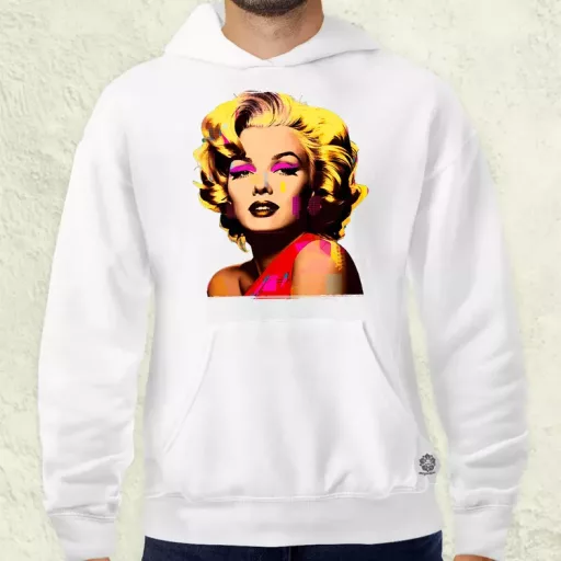 Pop art Marilyn Monroe v2 férfi pulóver