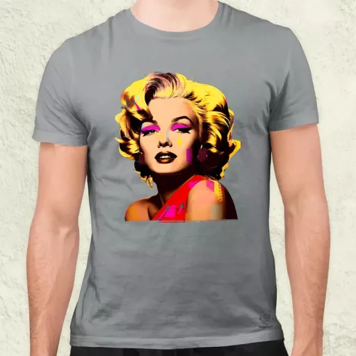 Pop art Marilyn Monroe v2 férfi póló