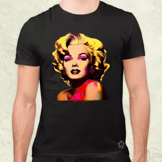 Pop art Marilyn Monroe v2 férfi póló