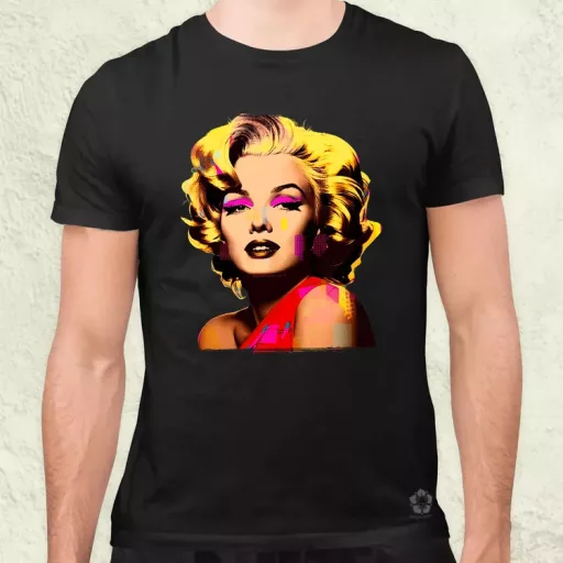 Pop art Marilyn Monroe v2 férfi póló