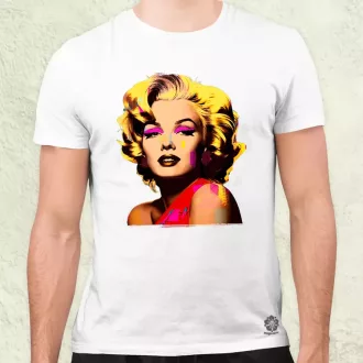 Pop art Marilyn Monroe v2 férfi póló