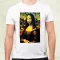Pop art Mona Lisa v3 férfi póló