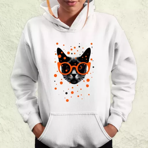 Pozitív alakzat negatív tér macska v1 női pulóver