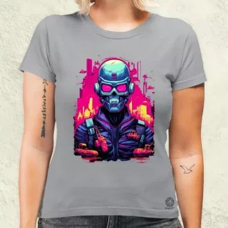 Retró cyberpunk v1 női póló