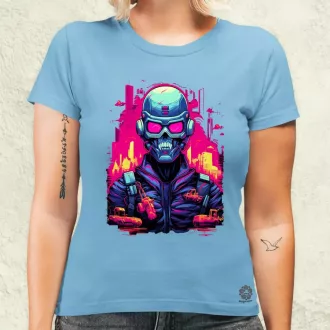 Retró cyberpunk v1 női póló