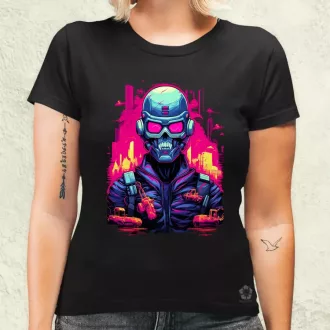 Retró cyberpunk v1 női póló