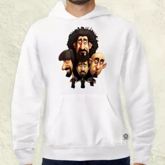 System of a Down karikatúra v3 férfi pulóver