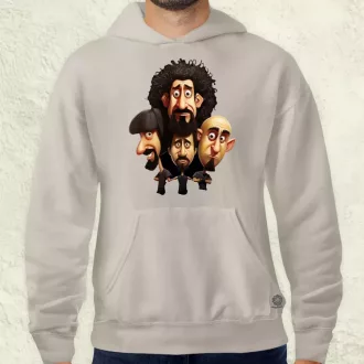 System of a Down karikatúra v3 férfi pulóver