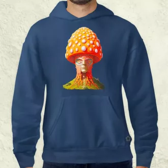 Szürreál gomba v1 férfi pulóver