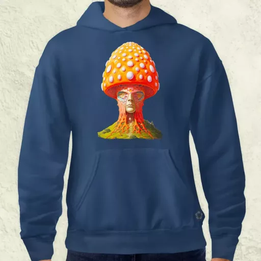 Szürreál gomba v1 férfi pulóver
