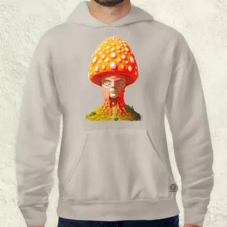 Szürreál gomba v1 férfi pulóver