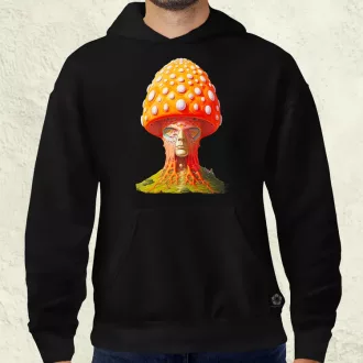 Szürreál gomba v1 férfi pulóver