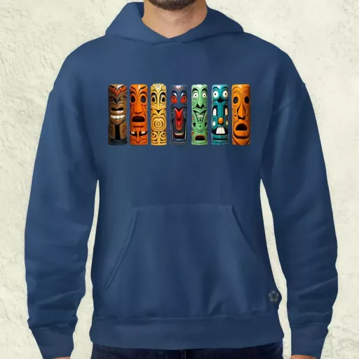 Tiki faragványok v4 férfi pulóver