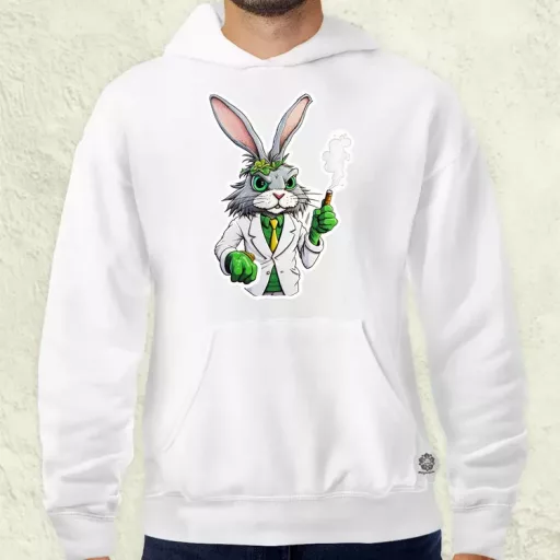 Weed nyuszi v1 férfi pulóver