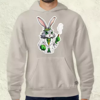 Weed nyuszi v1 férfi pulóver