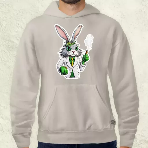 Weed nyuszi v1 férfi pulóver