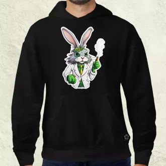 Weed nyuszi v1 férfi pulóver
