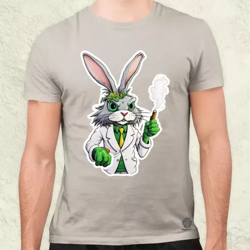 Weed nyuszi v1 férfi póló