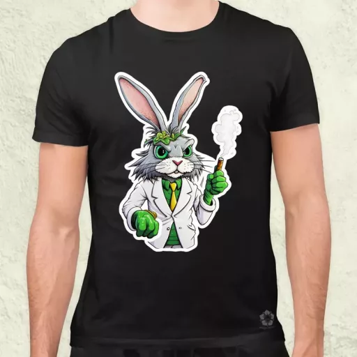 Weed nyuszi v1 férfi póló