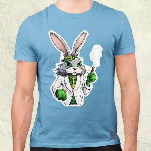 Weed nyuszi v1 férfi póló