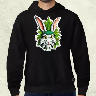 Weed nyuszi v3 férfi pulóver